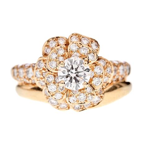 chanel diamond rings prices|Chanel interlocking ring.